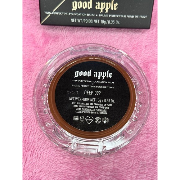 New! KvD Kat Von D Skin Perfecting Good Apple Foundation Balm Deep 092 BNIB NWT - Picture 3 of 3